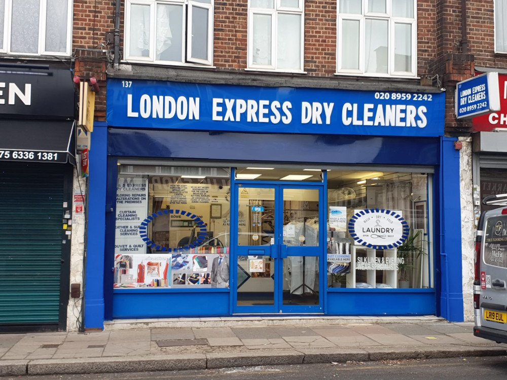London express dry cleaners image