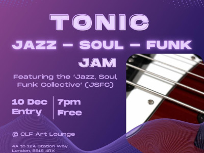 'Tonic'; Jazz, Soul, Funk Jam image
