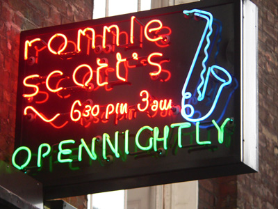 Ronnie Scott's Club Picture