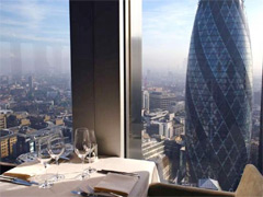 Take in London's best views as you eat picture