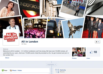 All In London sets facebook record image
