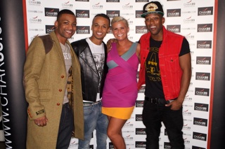 CHARITY NEWS: JLS, Kerry Katona, Blue, Mo Farah team up to enjoy a local curry in Mitcham image