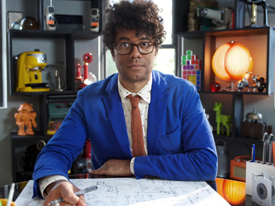 Richard Ayoade wants you. And your love of gadgets. image