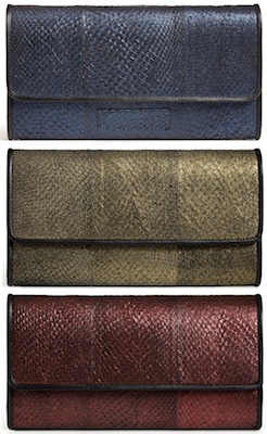 The Salmon Skin Clutch by Strathberry of Scotland image