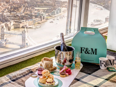 The View from The Shard and Fortnum & Mason launch Sky-High Tea packages image