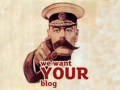 Recruiting... We want YOUR blogs! image