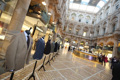 Chester Barrie Celebrates The World Cup with Leicester Tigers at The Royal Exchange image
