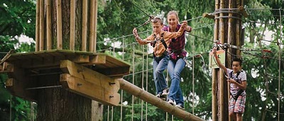 Fun and exhilaration at Go Ape Battersea image