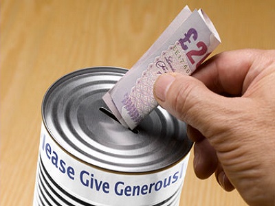 Can you give to charity without money? image
