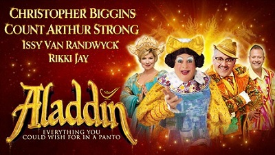 It’s Panto time! Aladdin at Richmond Theatre with Christopher Biggins image