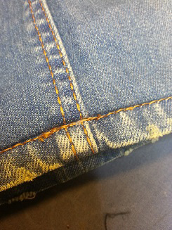 Jeans original hemming