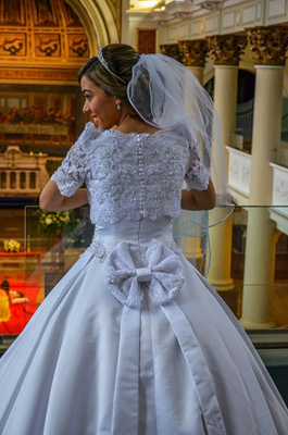 Bridal dress alterations and modifi