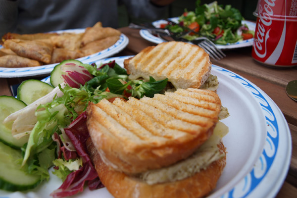 Lunch  - Tuna sandwich
