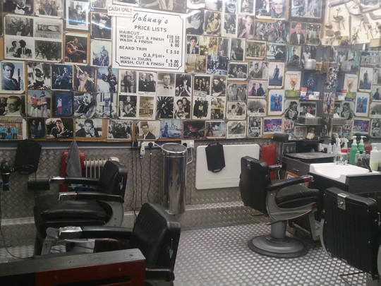 Johnny's Barber Shop Picture