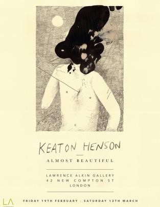 ALMOST BEAUTIFUL: a solo show by artist and musician Keaton Henson image