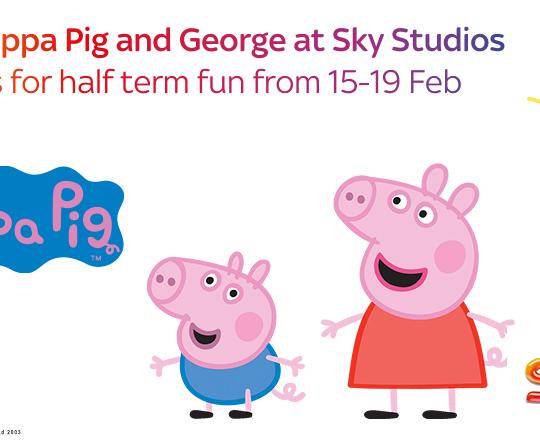 See Peppa Pig and George at Sky Studios image