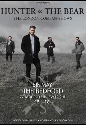 HOT VOX presents the ‘London Compass Tour’ featuring Hunter & The Bear + support @ The Bedford image