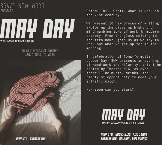 Brave New Word Presents: May Day (What A Way To Make A Living) image