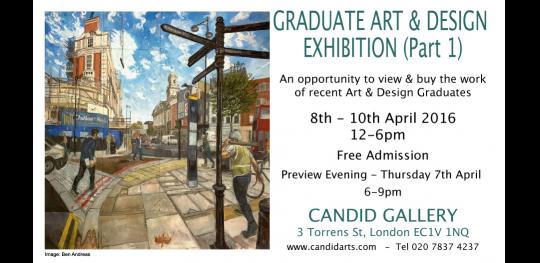 Preview: Graduate Art & Design Exhibition image