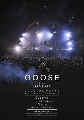 The Playground Presents Goose- Live + Cosovel + Ingrid Lukas + More image