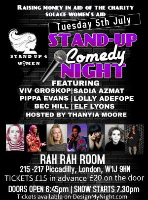 Stand Up 4 Women - West End Edition image