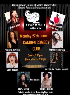 Stand Up 4 Women - Camden Edition image