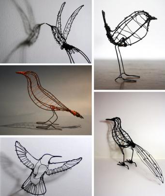 Wire Bird Making image