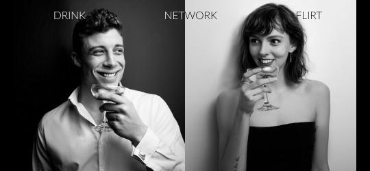 Drink. Network. Flirt. image