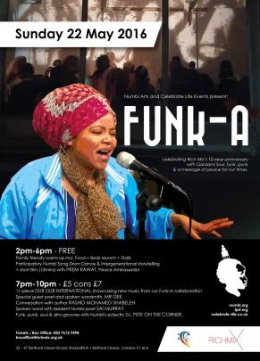 Numbi Arts and Celebrate Life Events present Funk-A image