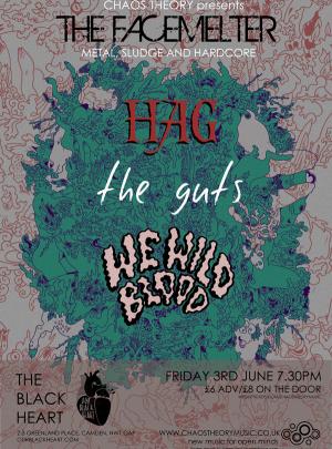 The Facemelter: HAG, the guts, We Wild Blood image