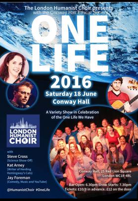 London Humanist Choir #OneLife Show image