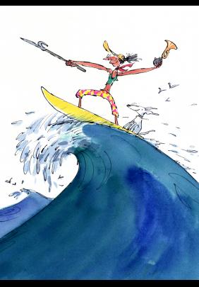 Children's Theatre - 'Mrs Armitage and the Big Wave' Quentin Blake image