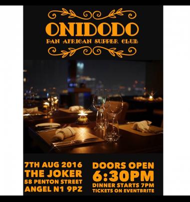 Onidodo Pan African Supper Club image