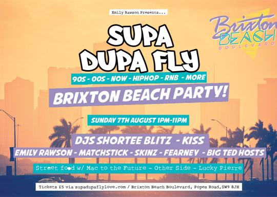 Supa Dupa Fly x Brixton Beach Party image