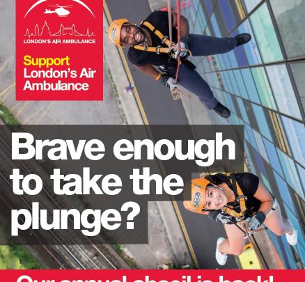 London's Air Ambulance Annual Abseil image
