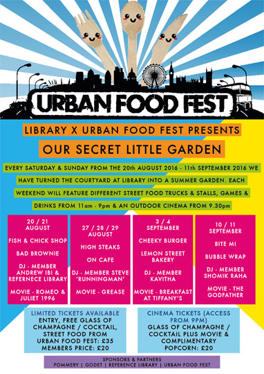Library X Urban Food Fest image