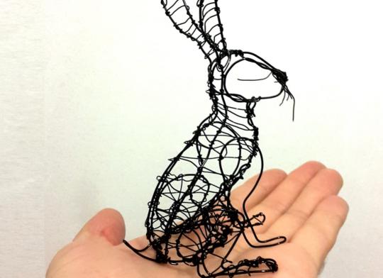 Wire Rabbit Making image