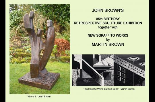 John Brown's 85th Retrospective Sculpture Exhibition image