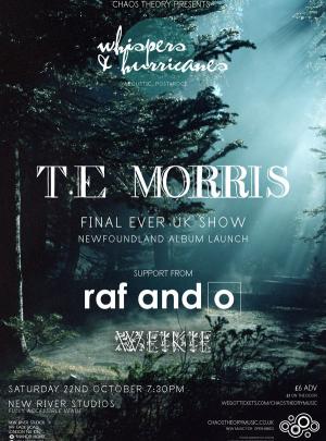 Whispers & Hurricanes: T E Morris (final UK show), Raf and O, Weikie image