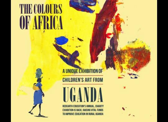 COLOURS OF AFRICA – Paintings by Ugandan school children & local artists image