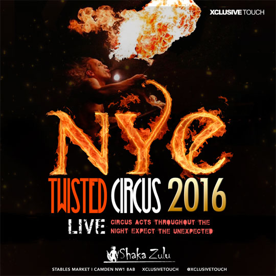 Twisted Circus - NYE 2016 image