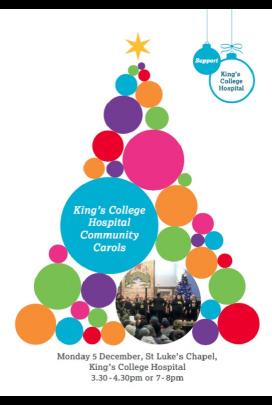 King's College Hospital Community Carols image