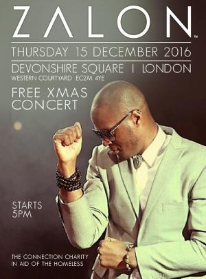 Zalon's Free Soul Xmas Concert at Devonshire Square image