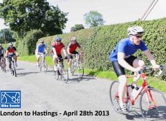 London to Hastings bike ride image