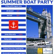 Merlin Events presents Summer Boat Party! image