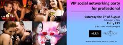 VIP Social Networking Party For Professional Singles image