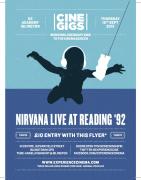 Nirvana Live at Reading 1992 - Cinegig!  image