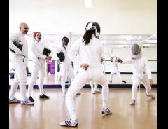 Fencing classes for adult beginners at London Fencing Club image