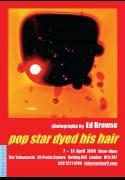 'pop star dyed his hair' Exhibition of photographs by Ed Browse image