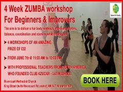 4 Week Zumba Workshop For Beginners And Improvers image